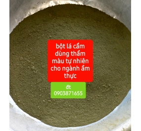 Bột lá cẩm